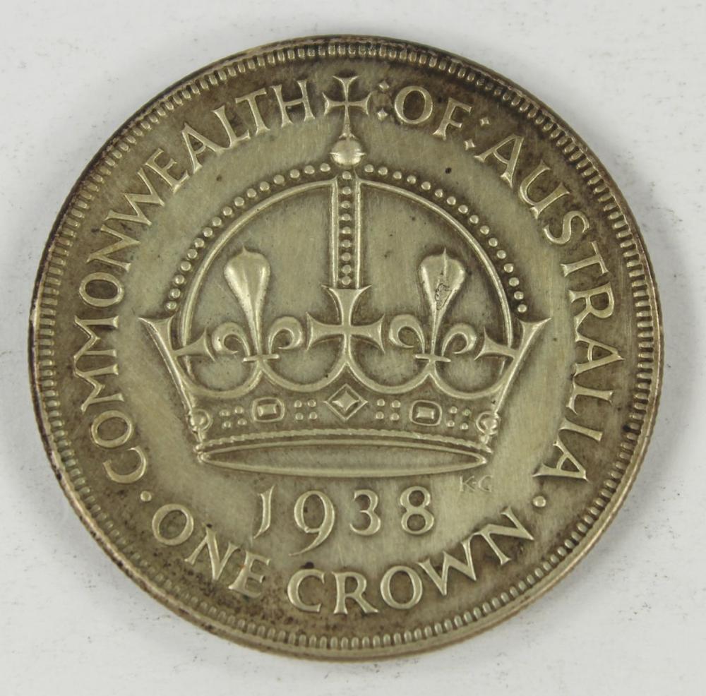 Australia 1938 Crown, about... image