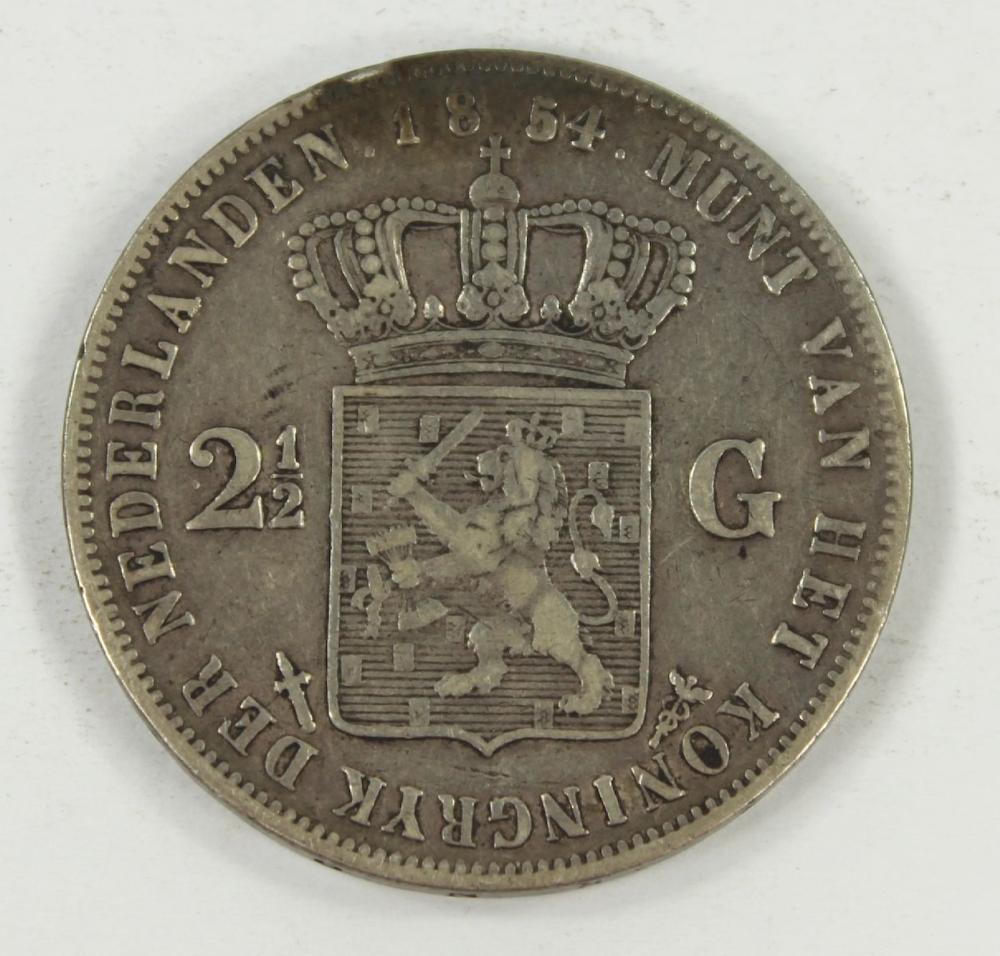 Netherlands 1854 Silver (94... image