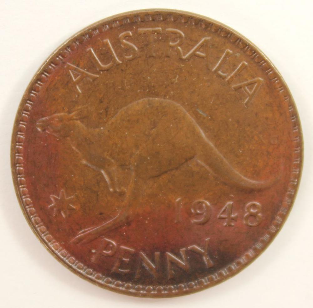 Australia 1948 (M) Penny, U... image