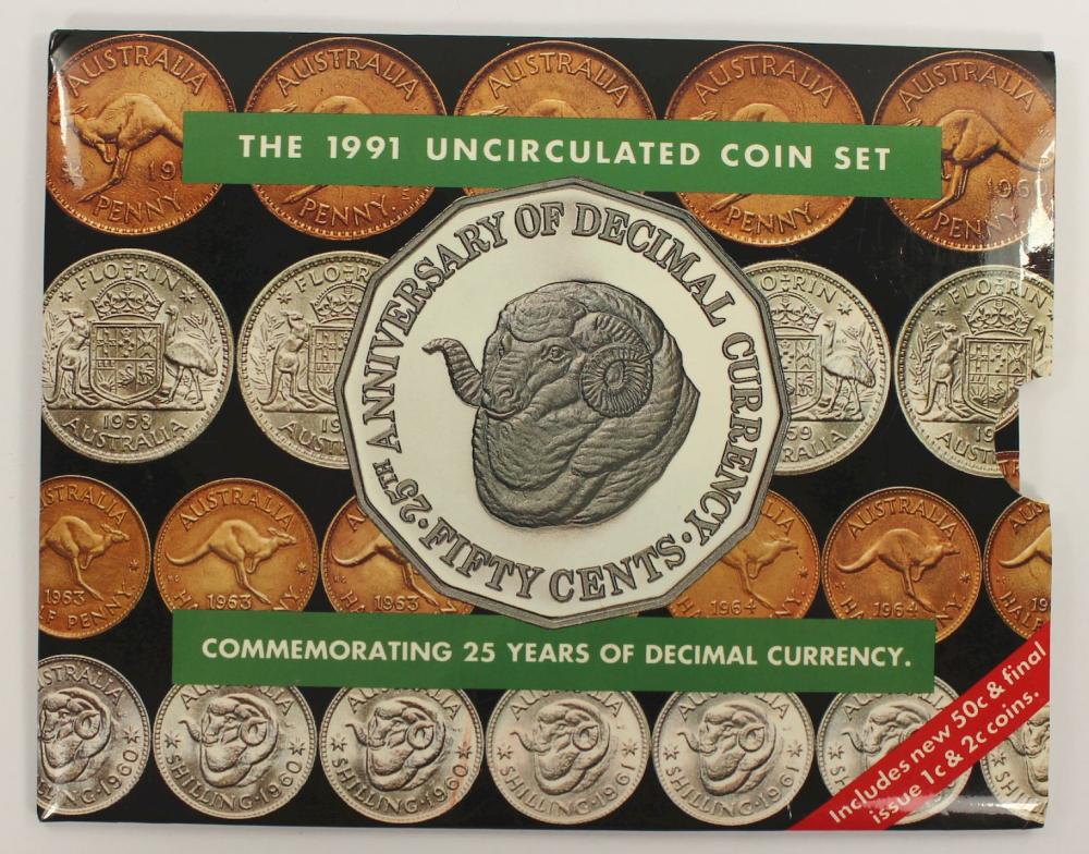 Australia 1991 Mint Set, Un... image