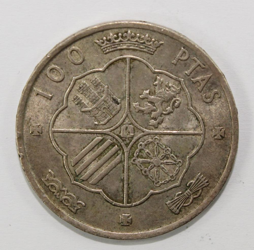 Spain 1966 Silver (800) 100... image