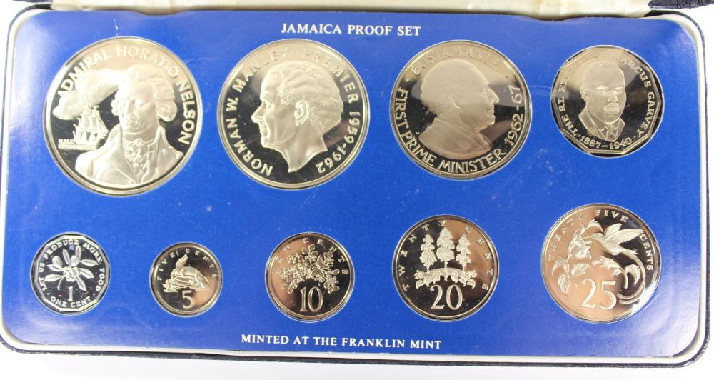 Jamaica 1976 Proof Set, FDC... image