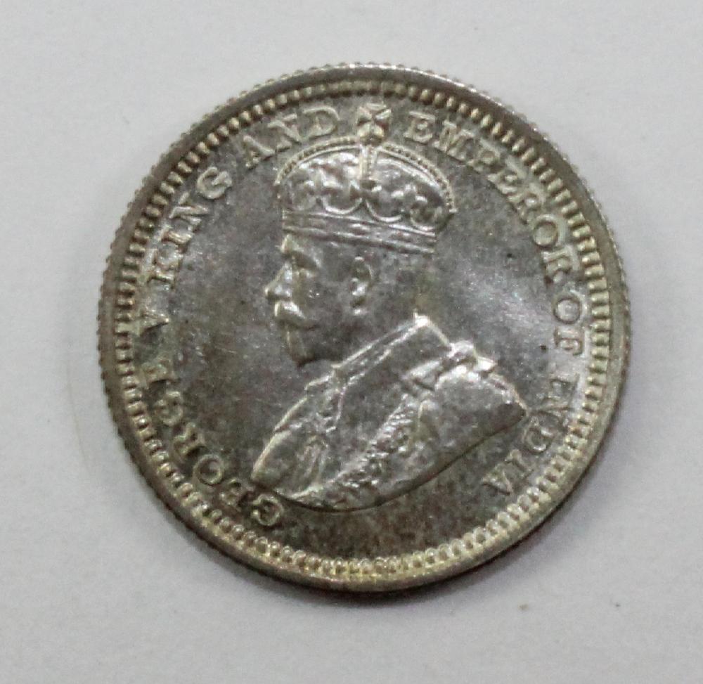 Hong Kong. 1932 Silver 5 Ce... image