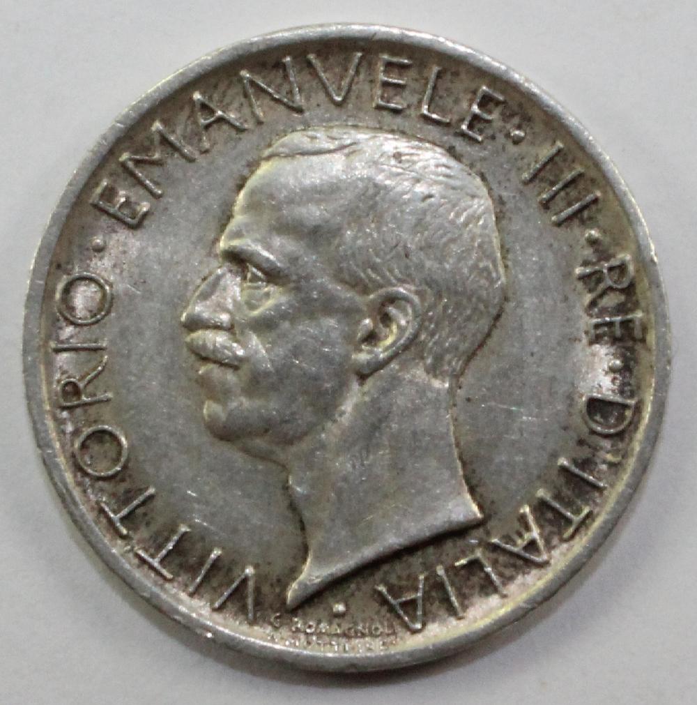 Italy. 1926R Silver 5 Lire,... image