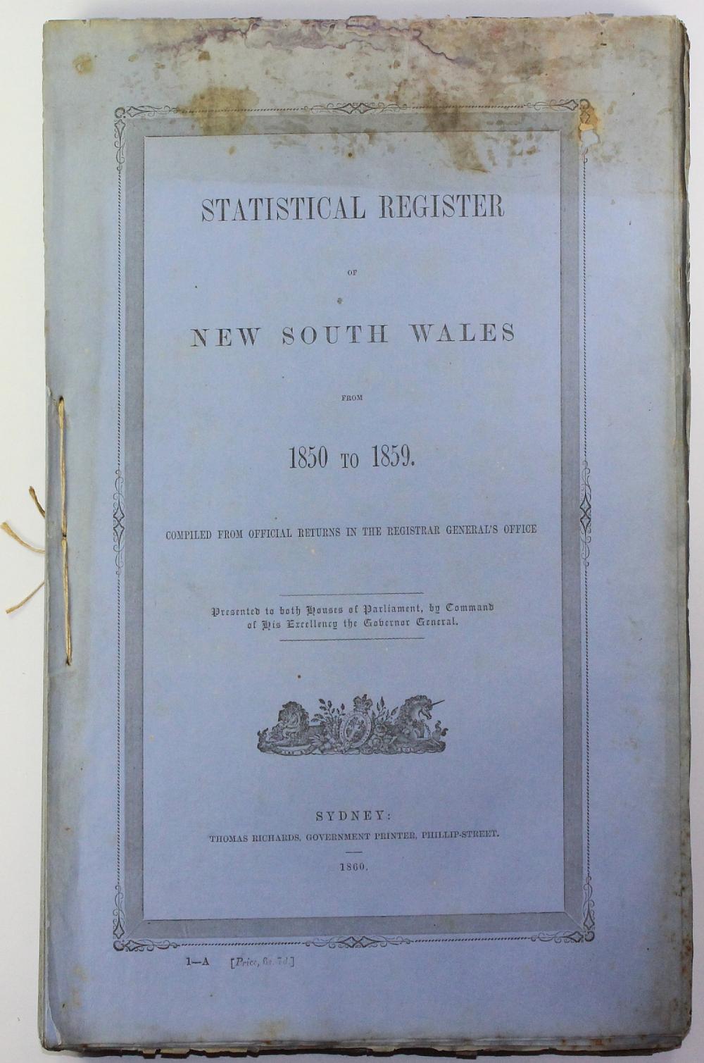 Statistical Register of New... image