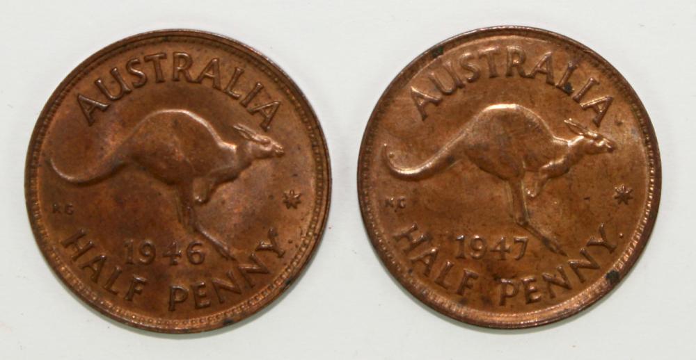 Australia 1946 Y. & 1947 Y.... image