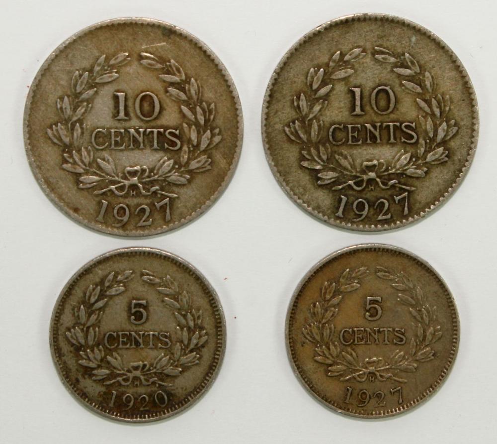 Sarawak 1920 H 5c, 1927 H 5... image