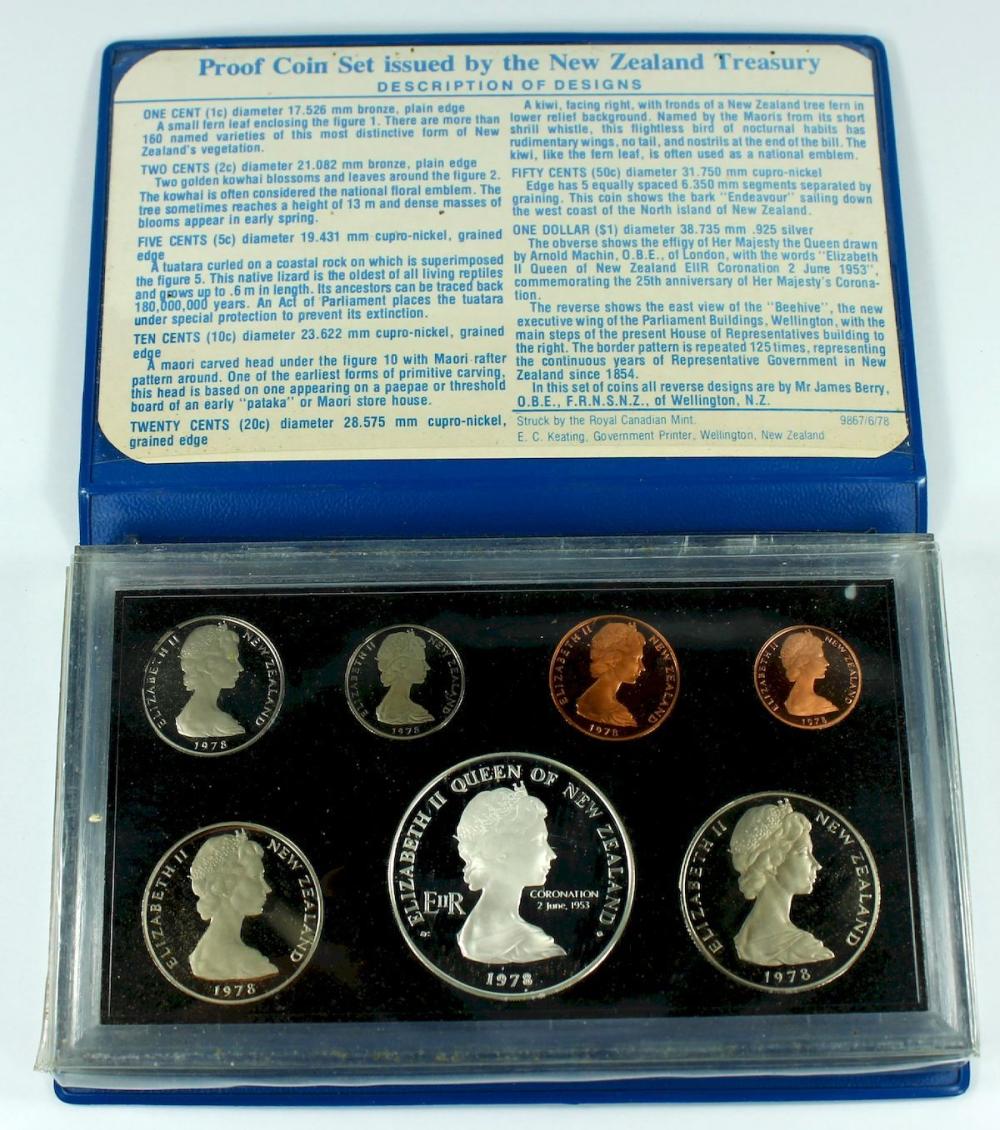 New Zealand 1978 Proof Set ... image