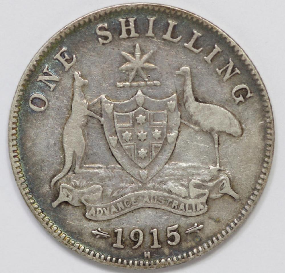 Australia. 1915 H Shilling,... image