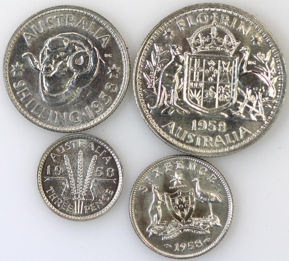 Australia. 1958 Silver Proo... image