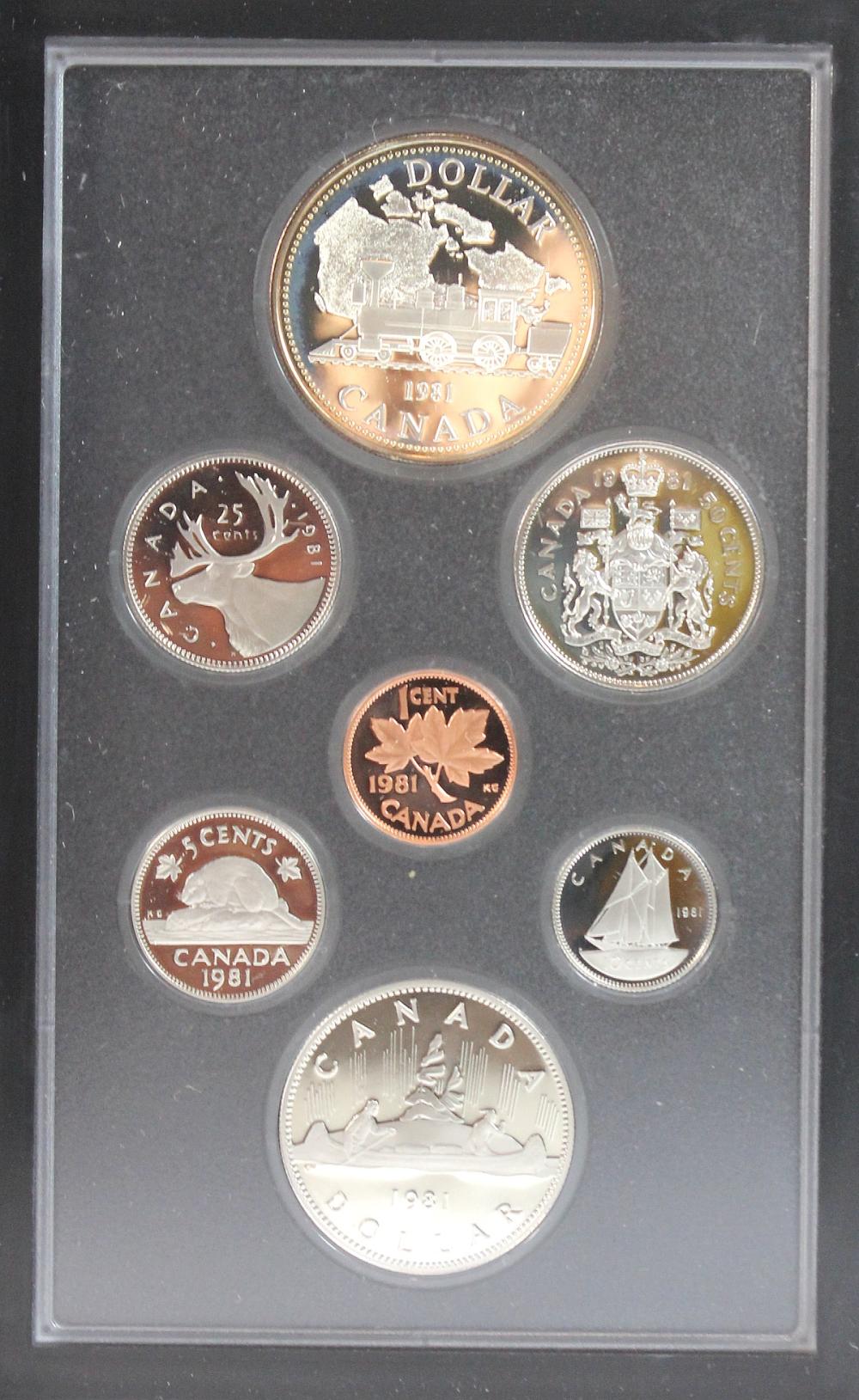 Canada. 1981 Proof Set, FDC... image