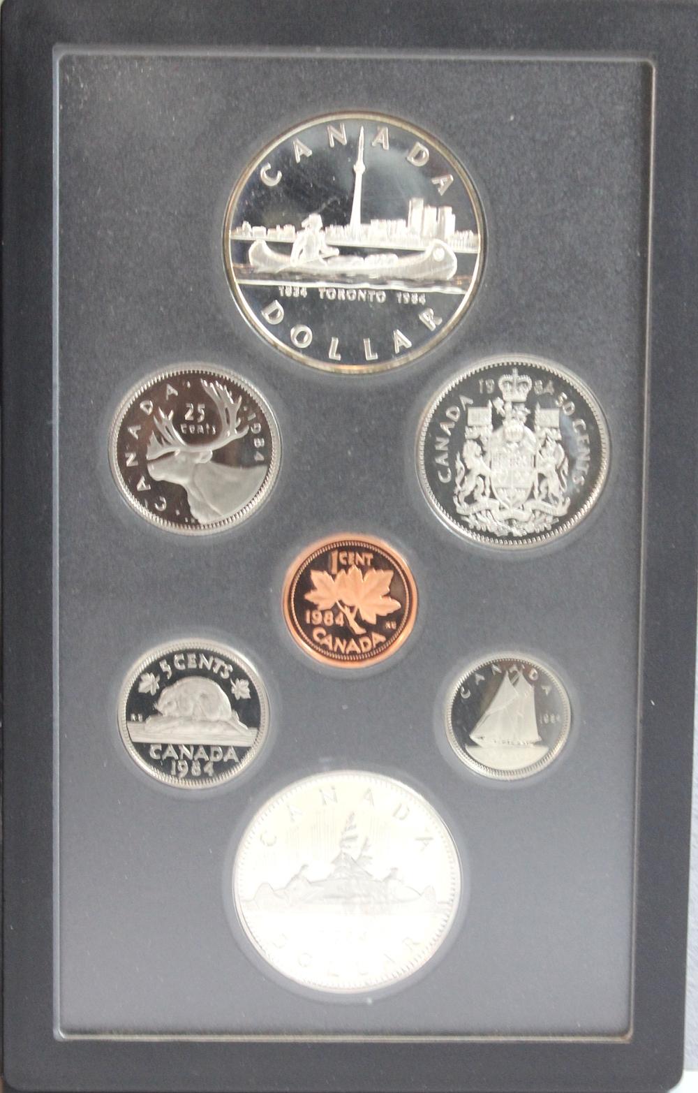 Canada. 1984 Proof Set, FDC... image