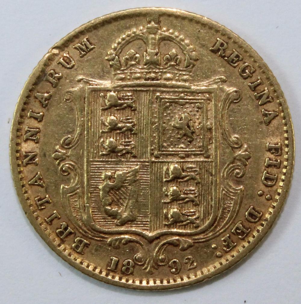 Great Britain. 1892 Half So... image