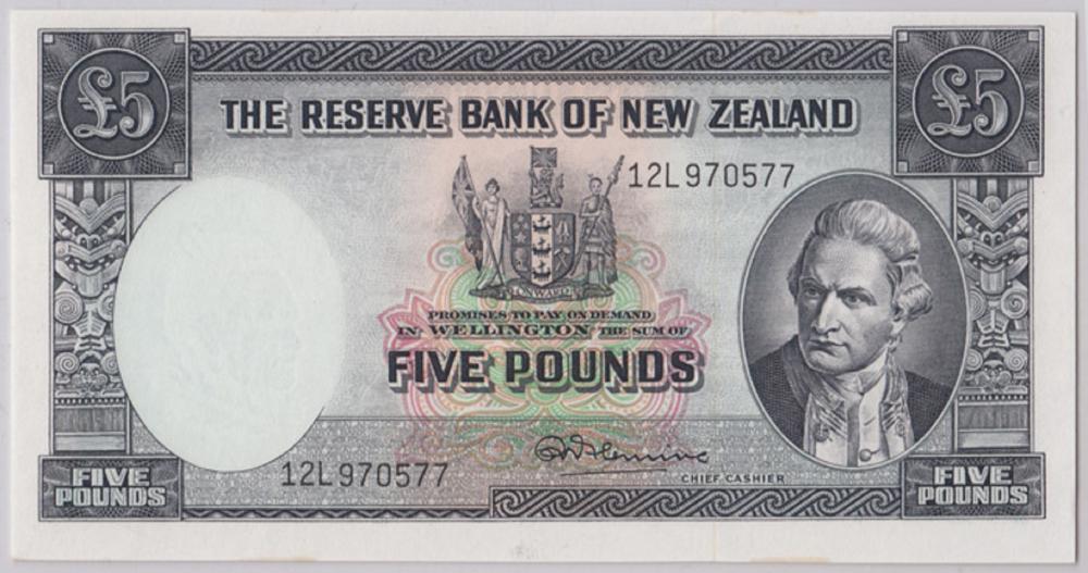 New Zealand. £5 12L - Last ... image