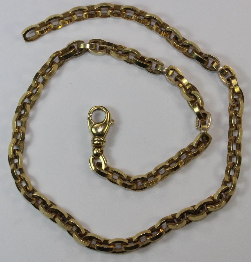 Heavy Link Chain in 18ct Ye... image