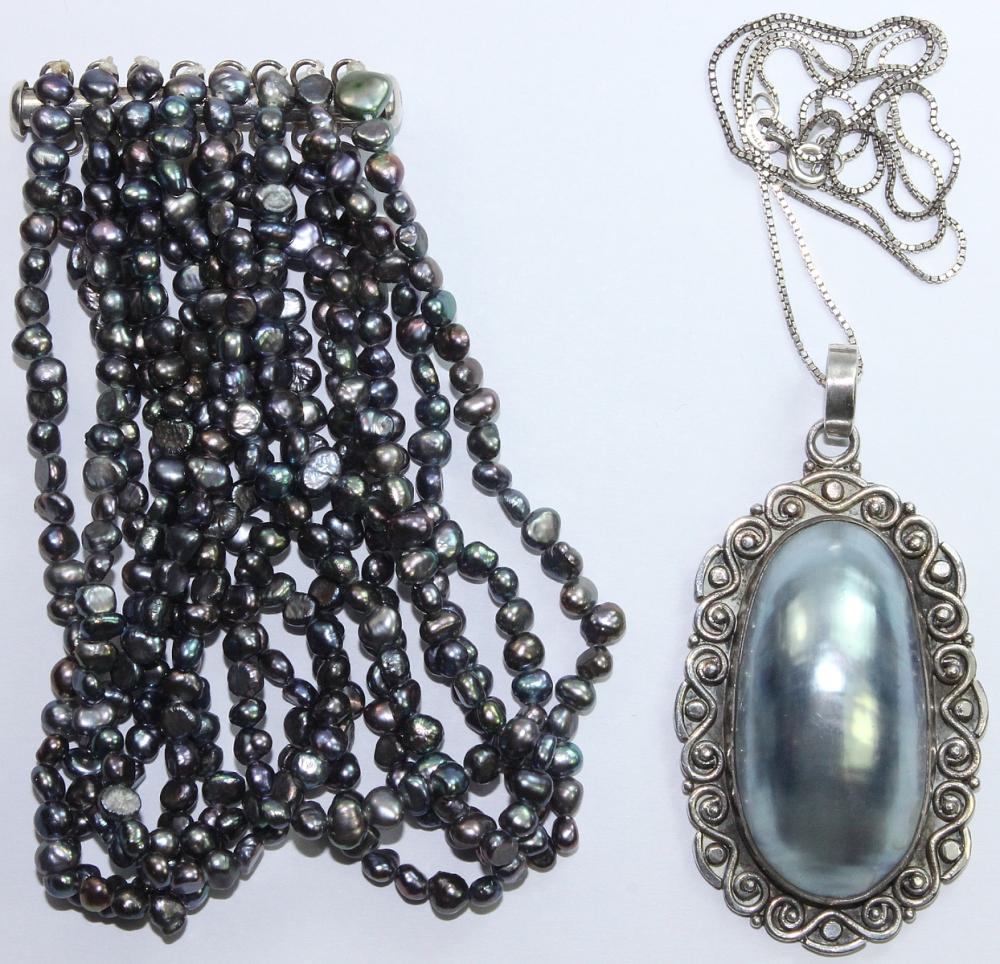 Blister Pearl Pendant with ... image