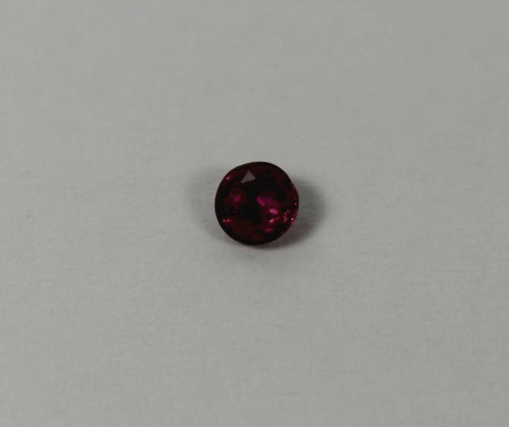 Round-cut Burmese Ruby image