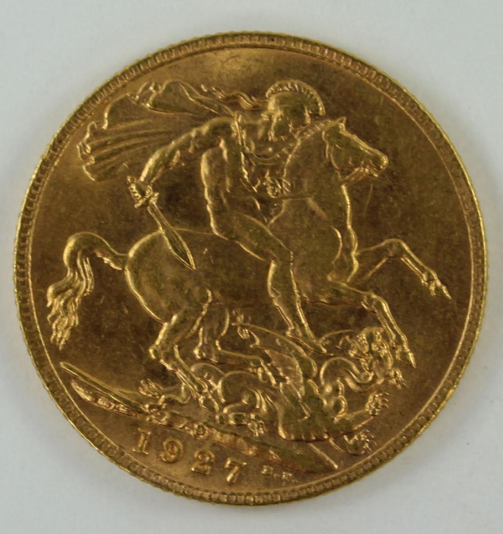 Australia 1927 P Gold (916)... image