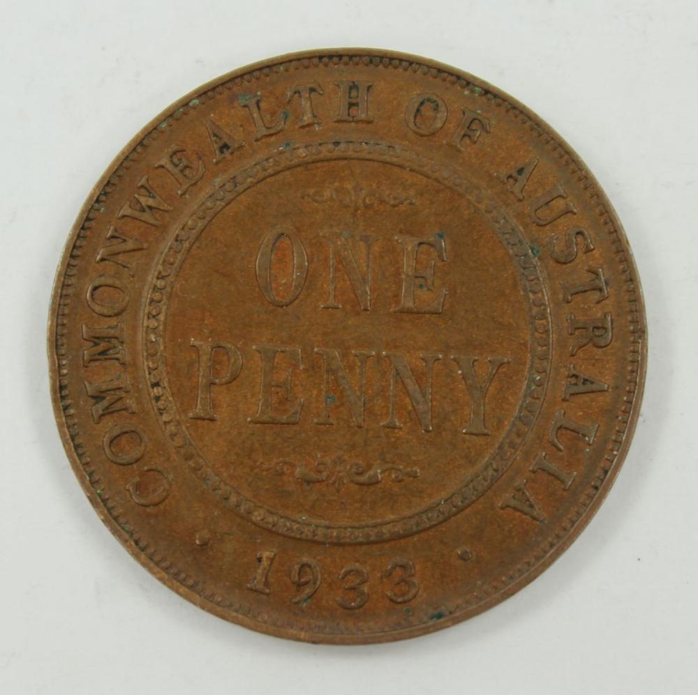 Australia 1933/2 'Overdate'... image