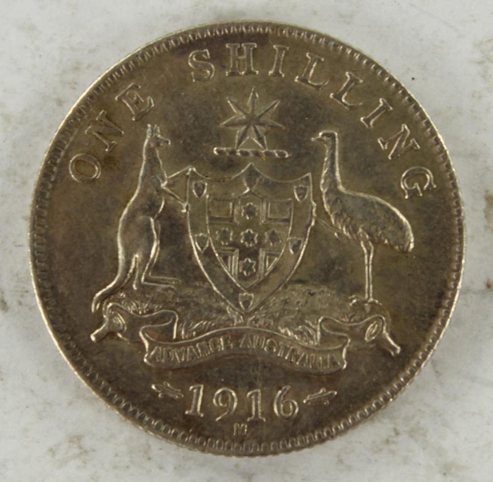 Australia 1916 M Shilling, ... image