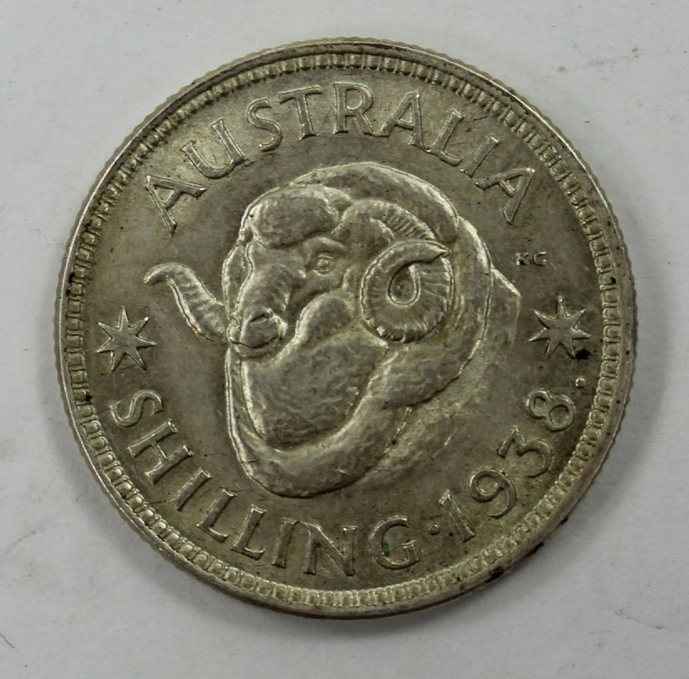 Australia 1938 Shilling, Ch... image