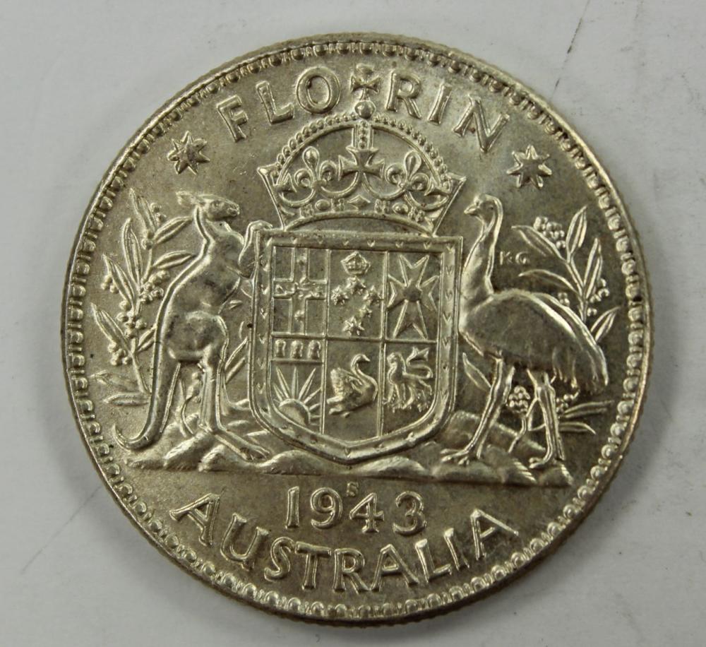 Australia 1943 S Florin, Un... image