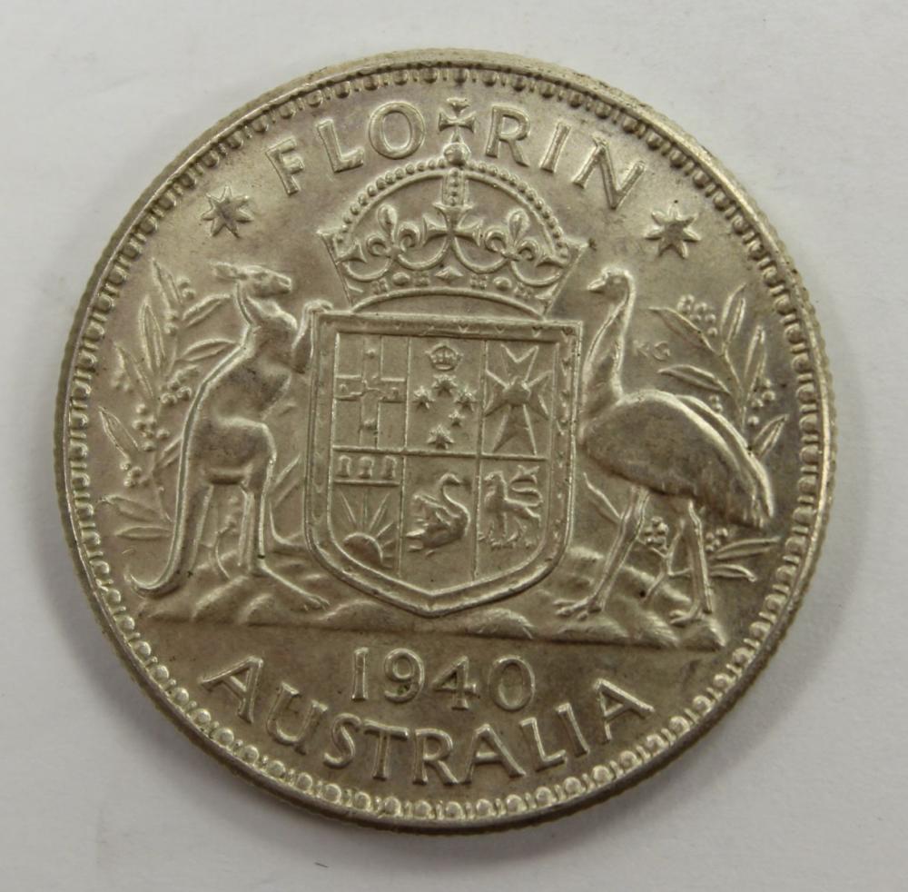 Australia 1940 Florin, Unci... image