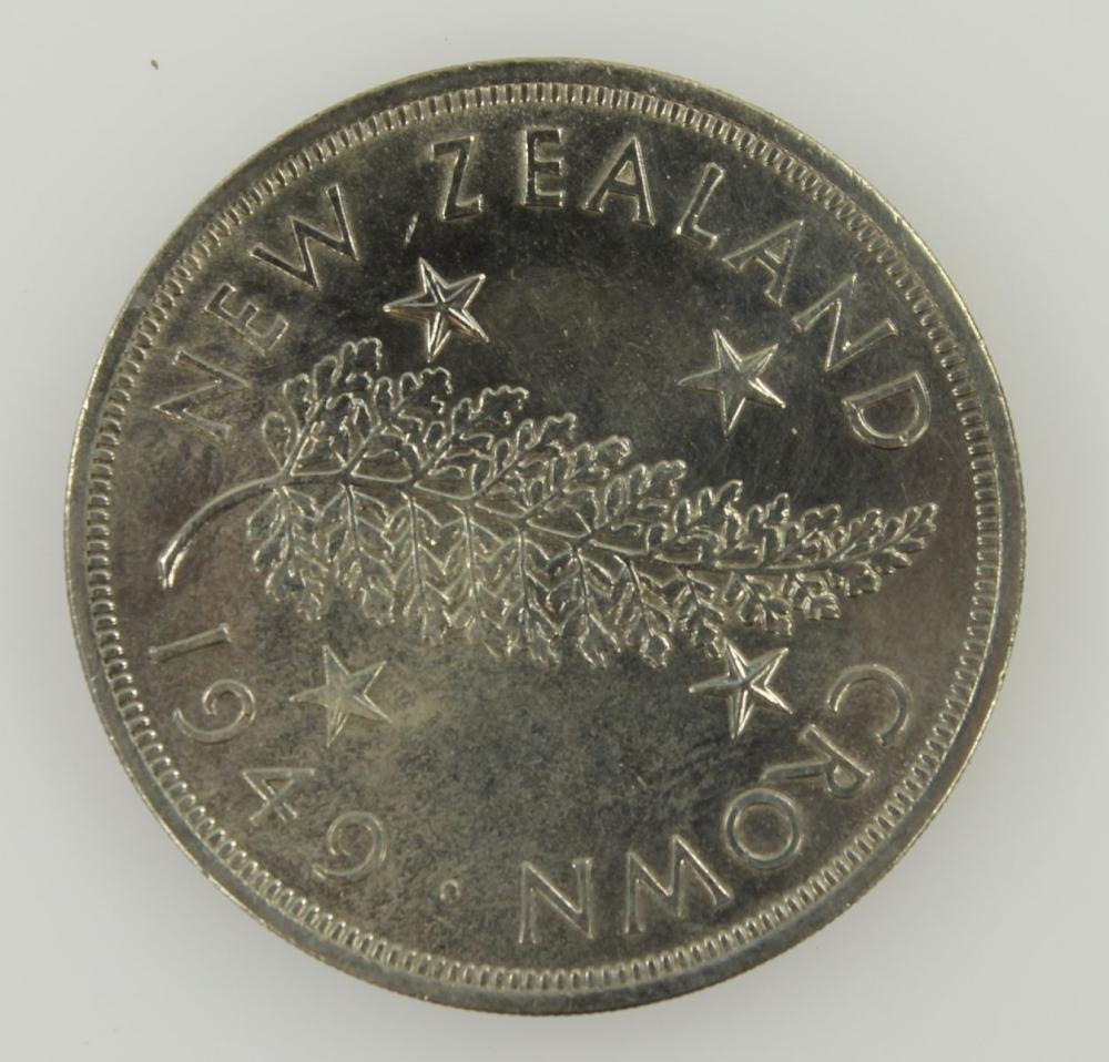 New Zealand 1949 Crown 'Pro... image