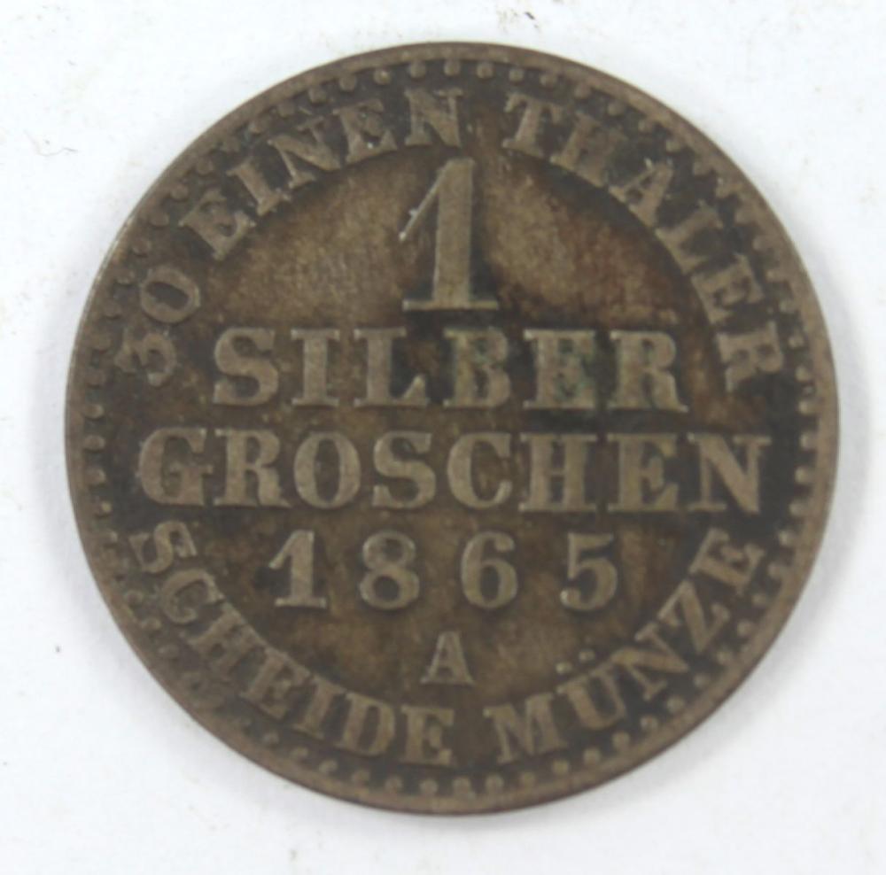 Prussia (Germany) 1865 A Si... image