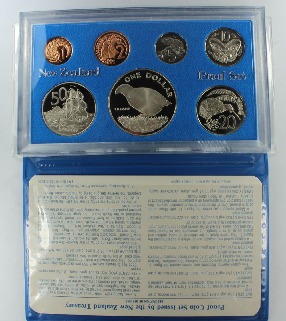 New Zealand 1982 Proof Set,... image