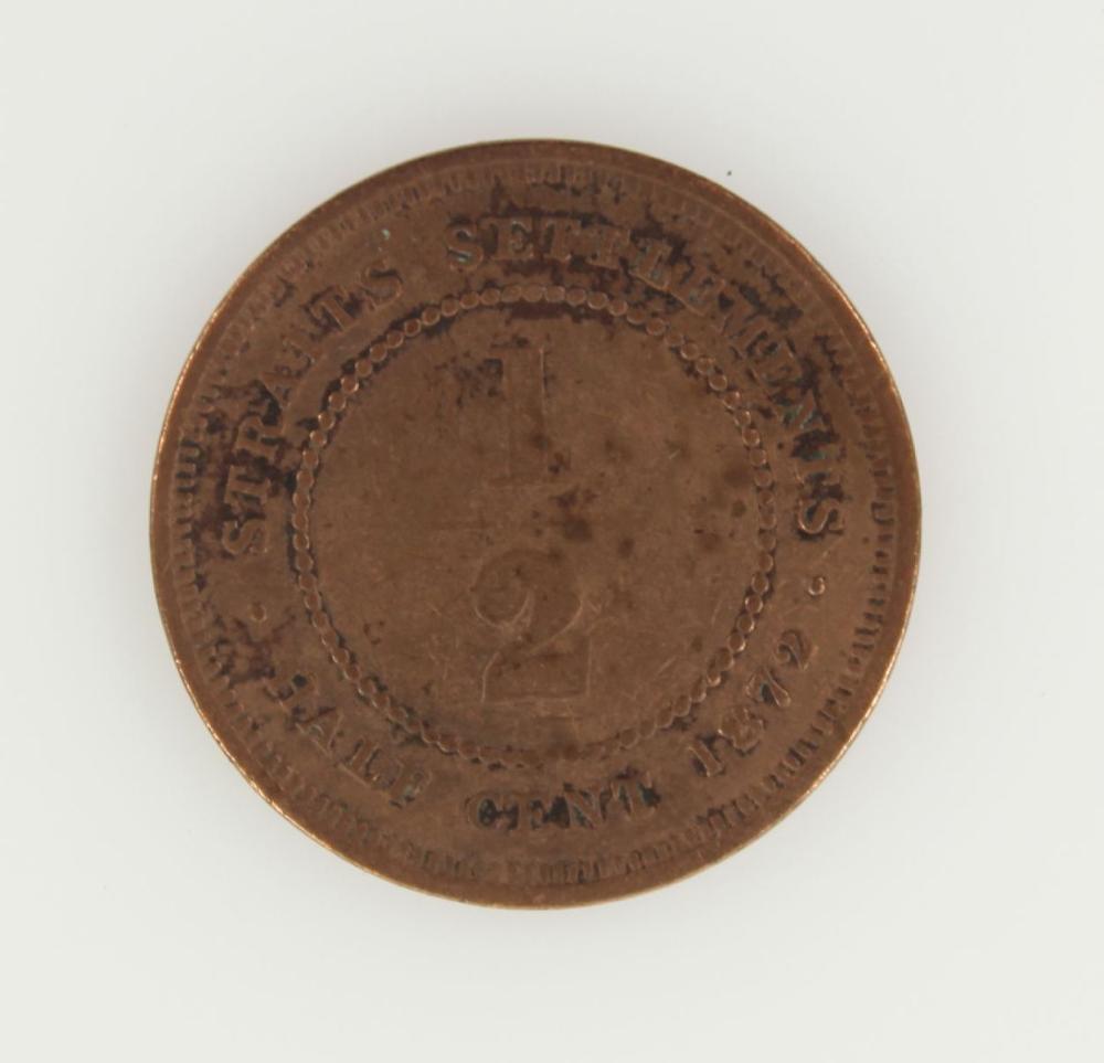 Straits Settlements 1872 H ... image