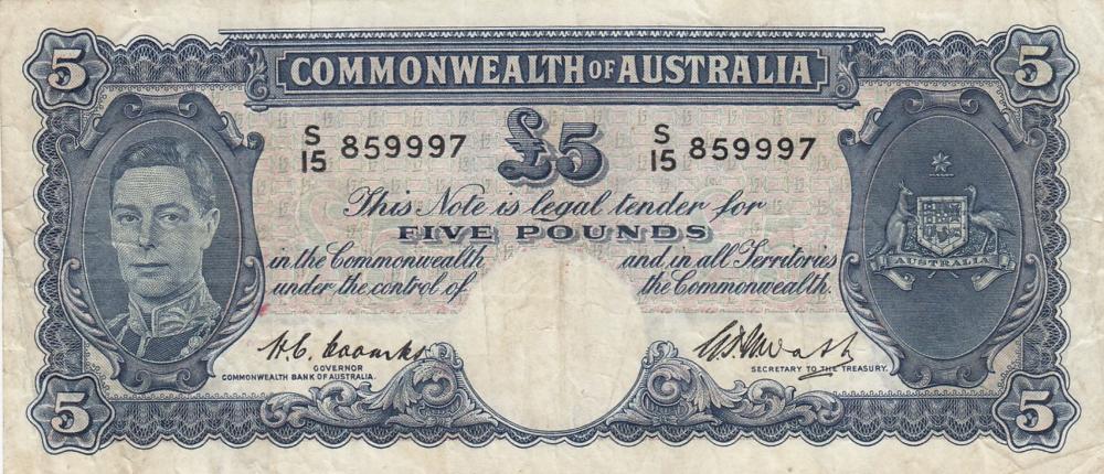 Australia 'Coombs - Watt' £... image