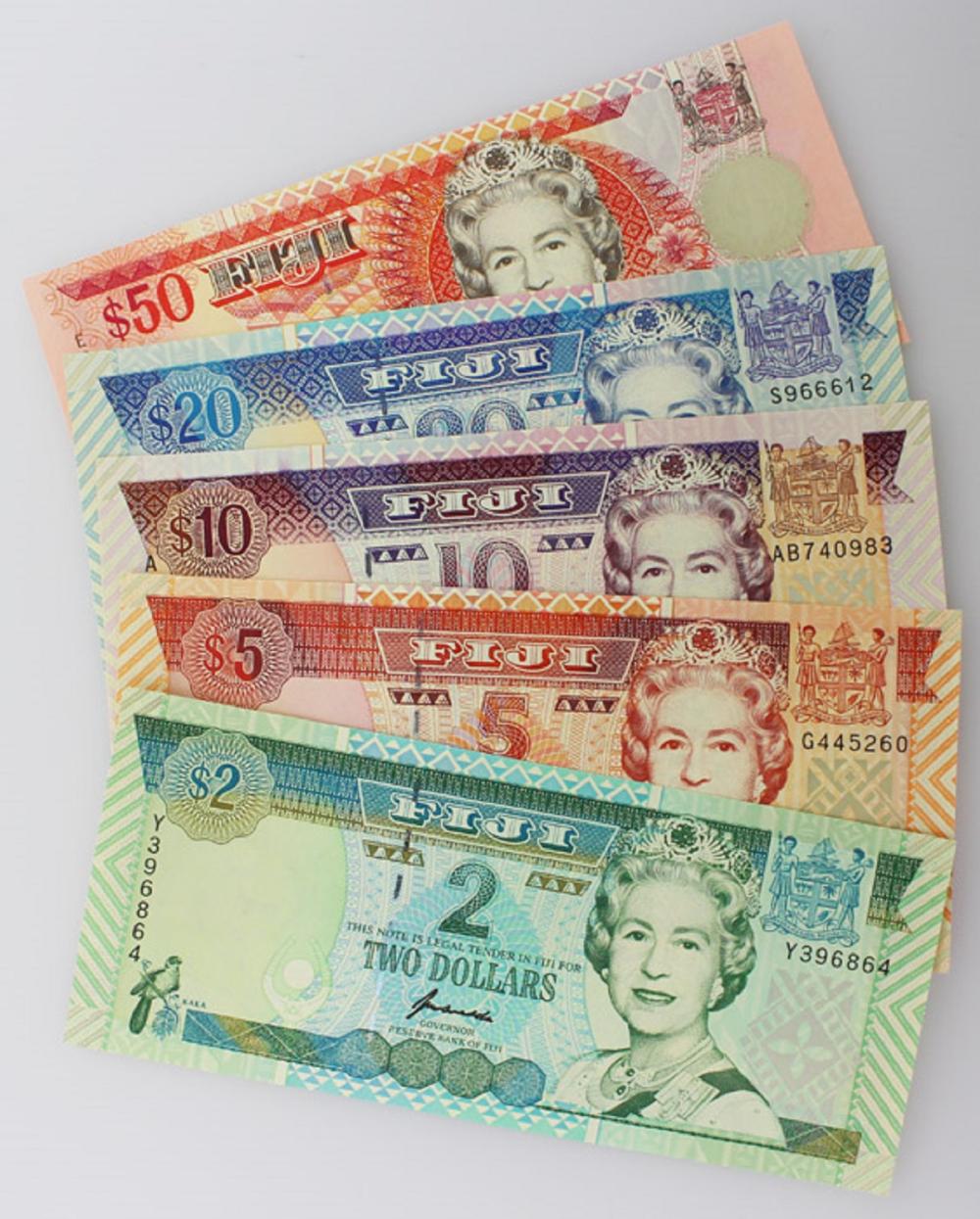 Fiji $2, $5, $10, $20 & $50... image