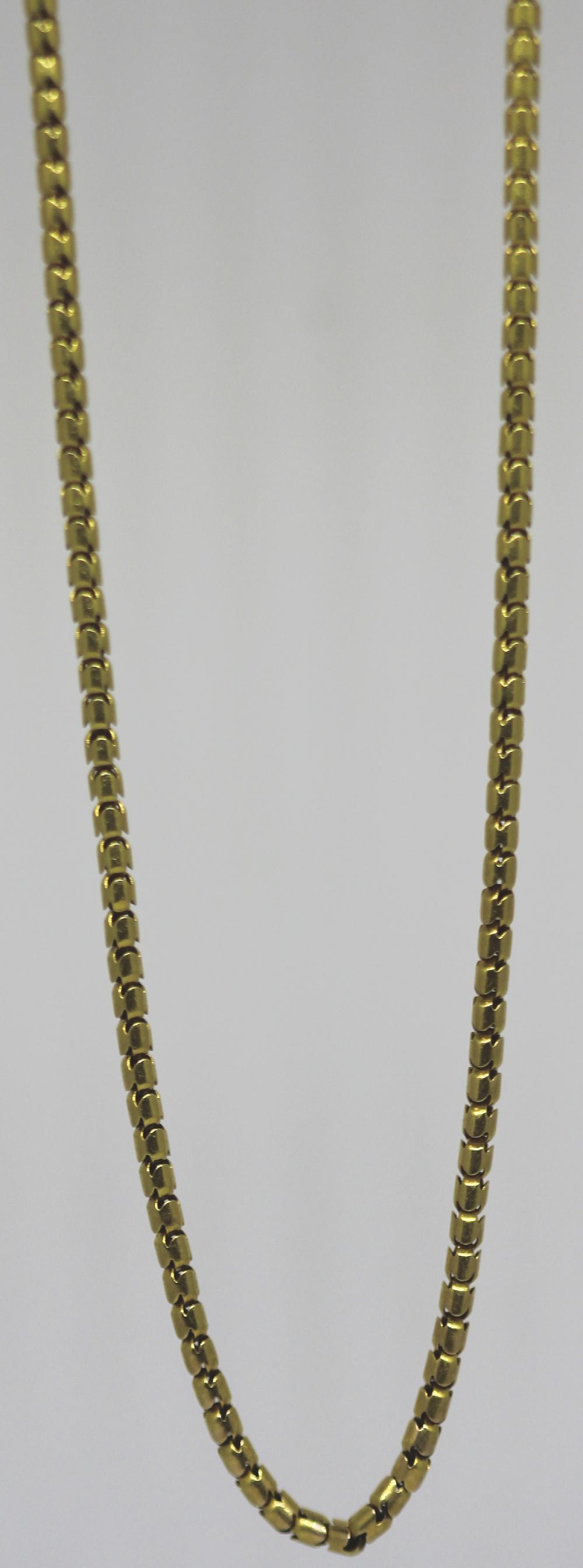 Chain in 20ct Gold with hid... image