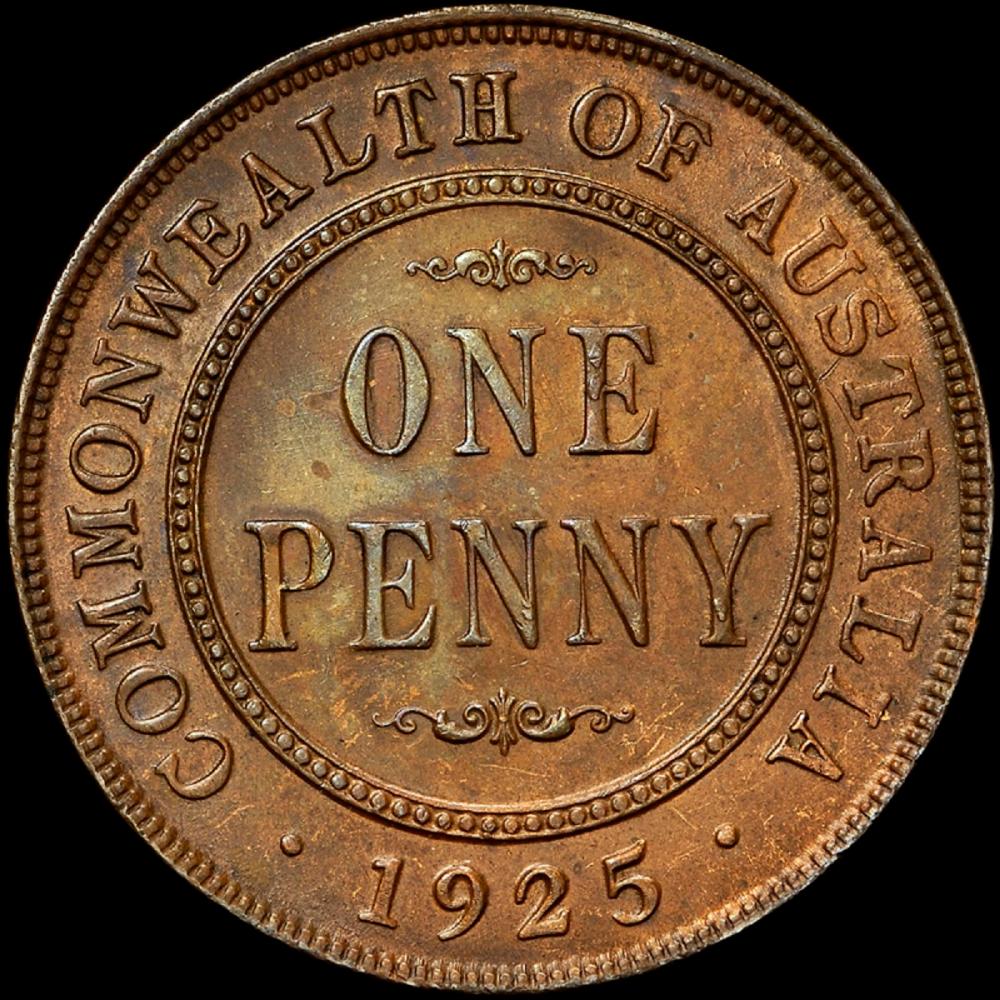 Australia. 1925 Penny, PCGS... image