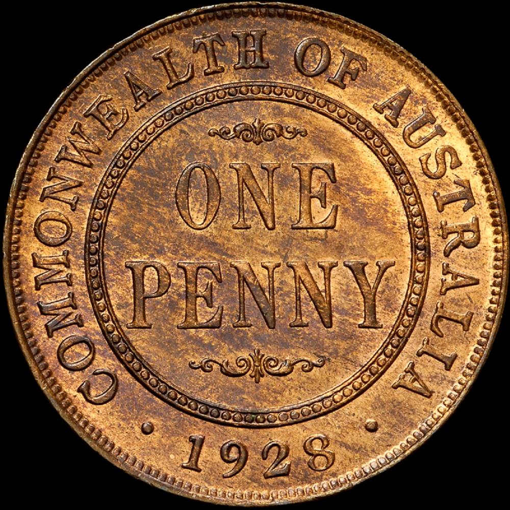 Australia. 1928 Penny, PCGS... image