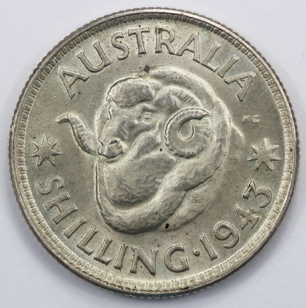 Australia. 1943 Shilling, C... image