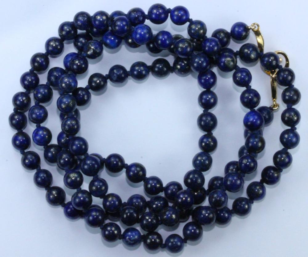 Natural Lapis Lazuli Bead M... image