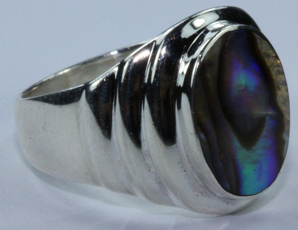 Sterling Silver Paua Shell ... image