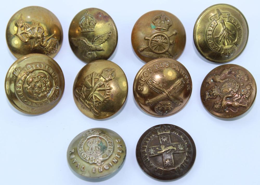 Assorted Military Buttons (... image