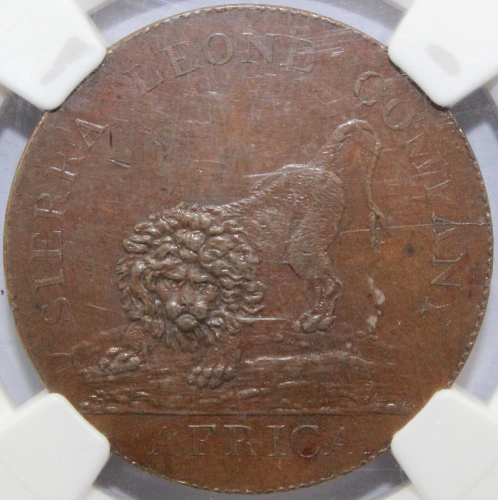 Sierra Leone. 1791 Penny 'm... image