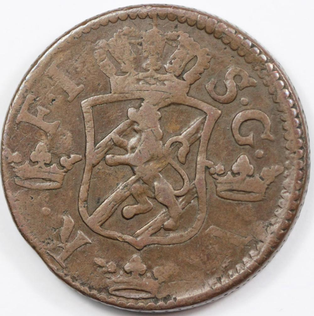 Sweden. 1746 2 Ore, good Ve... image