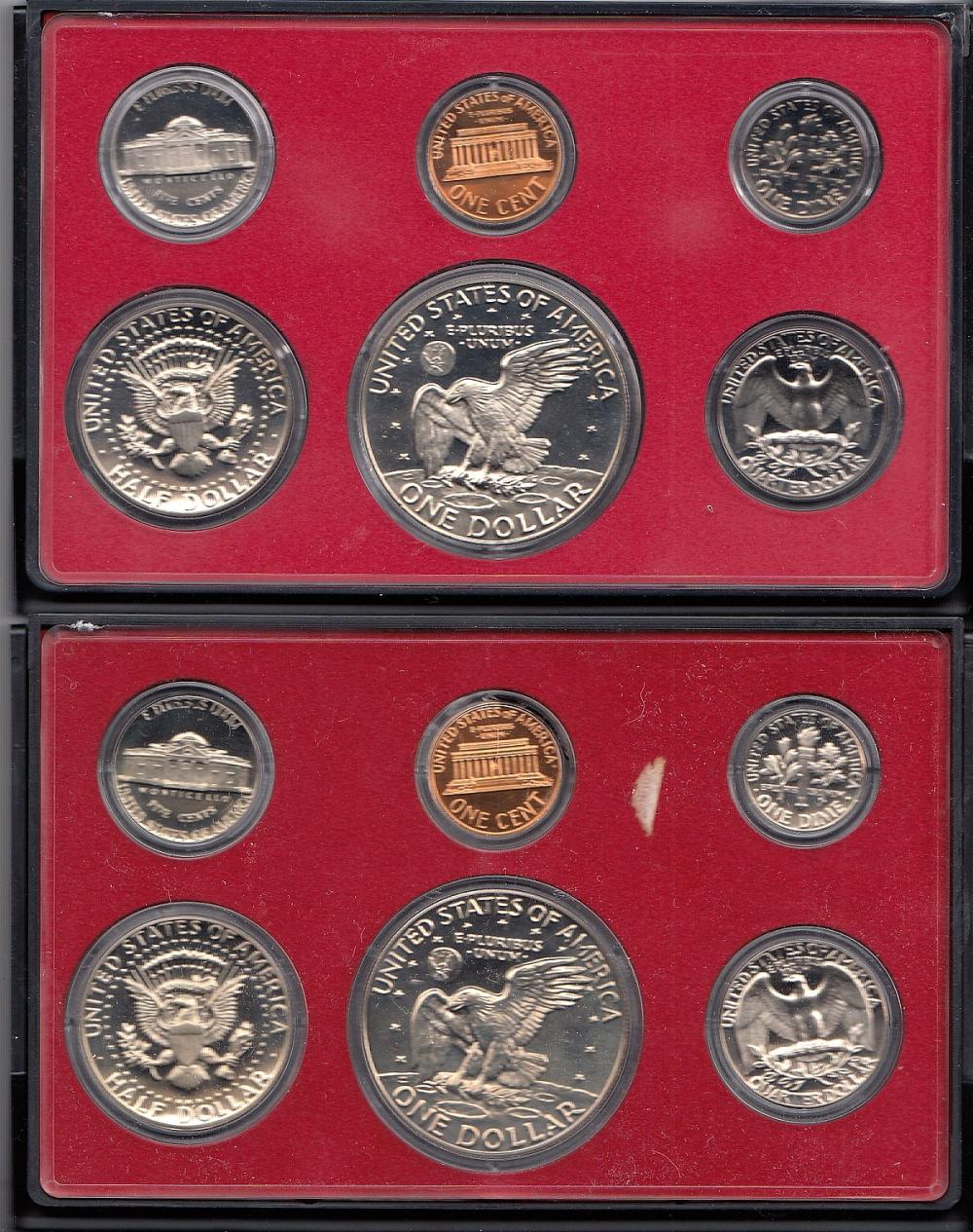 U.S.A. 1973 S & 1974 S Proo... image