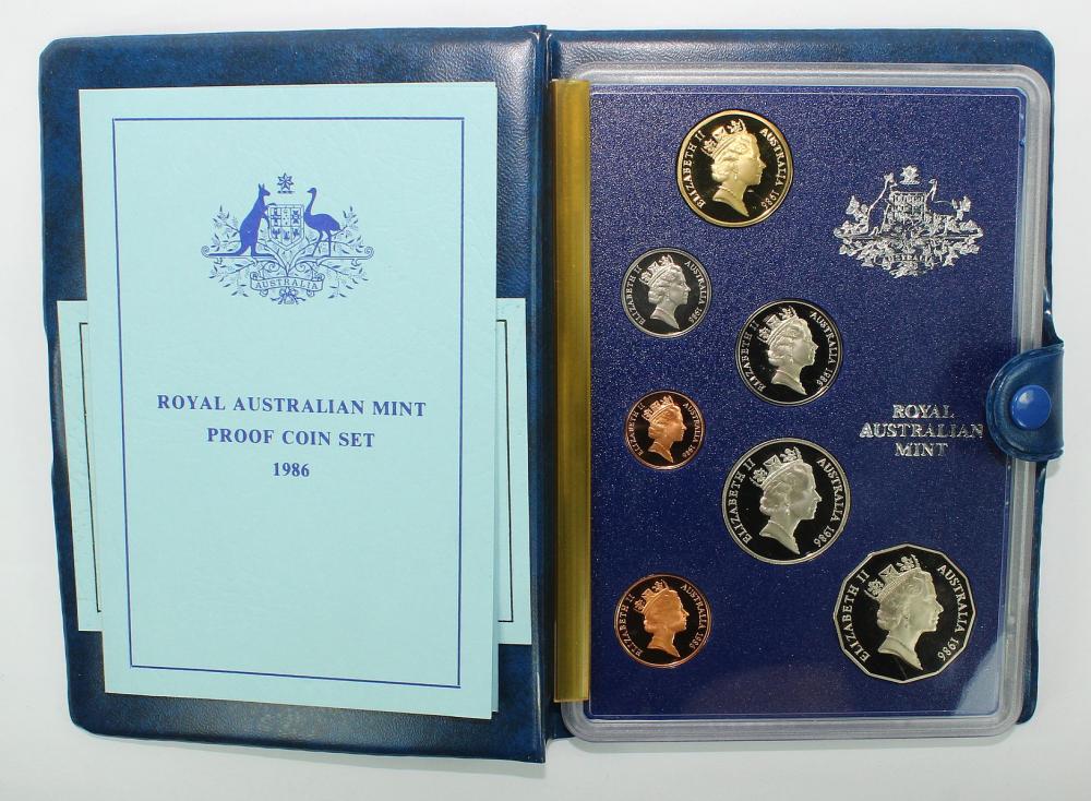 Australia 1986 Proof Set, F... image