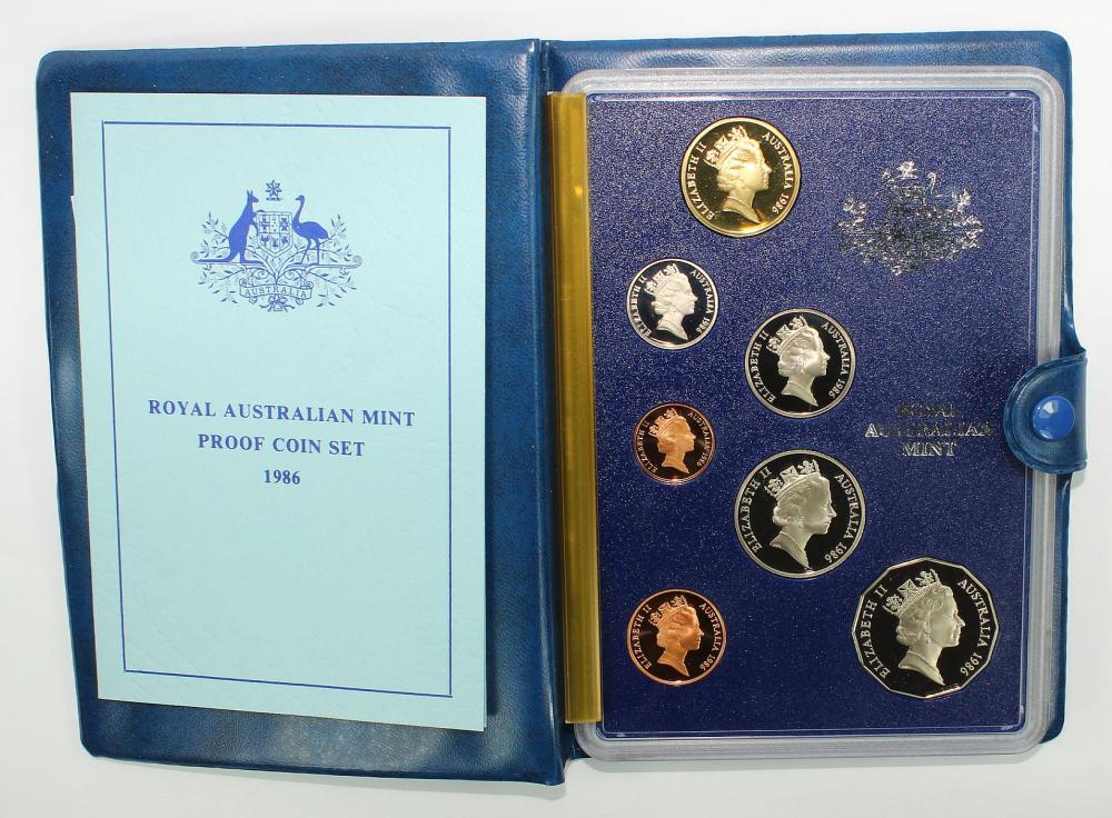 Australia 1986 Proof Set, F... image