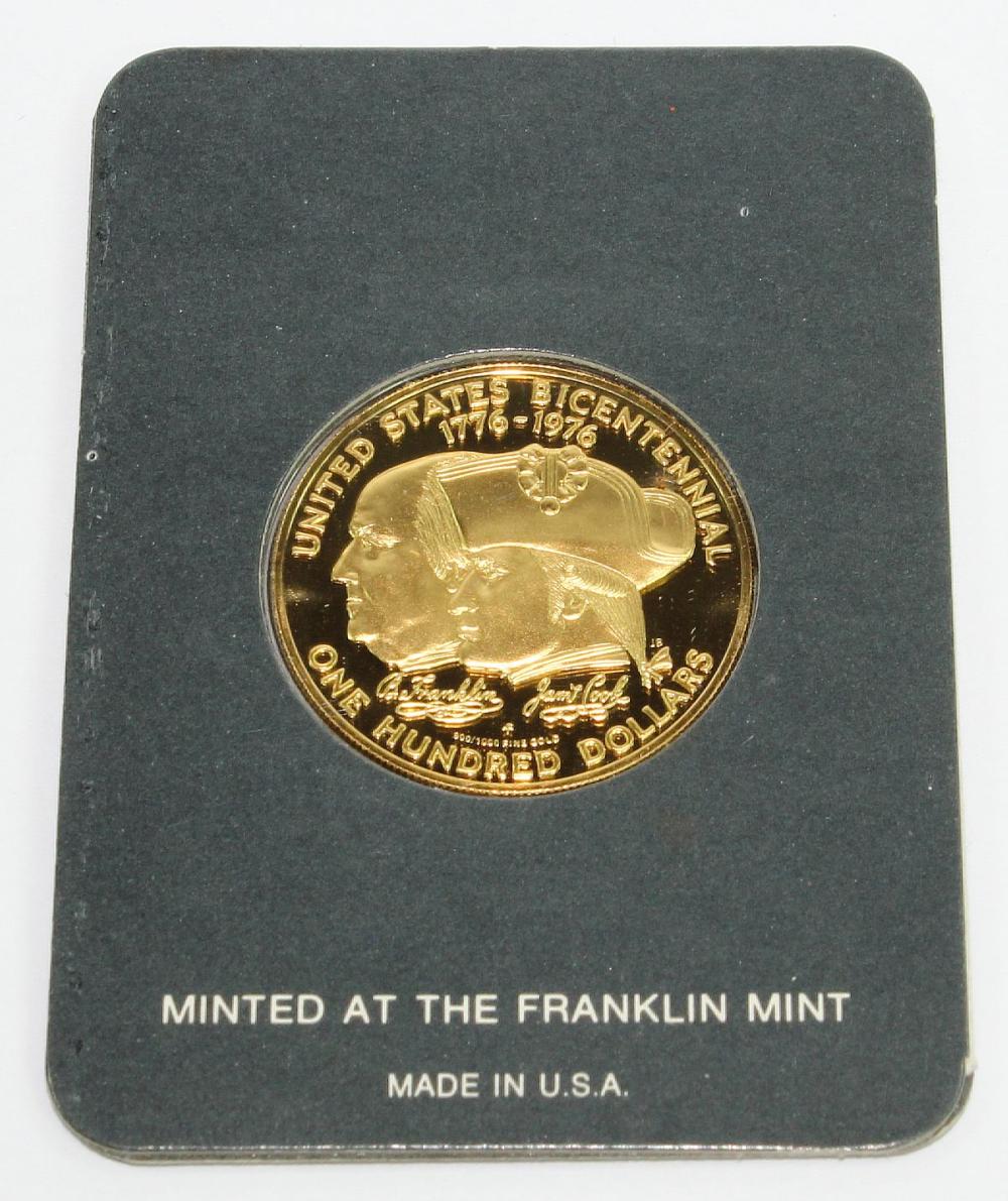 Cook Islands 1976 Gold (900... image