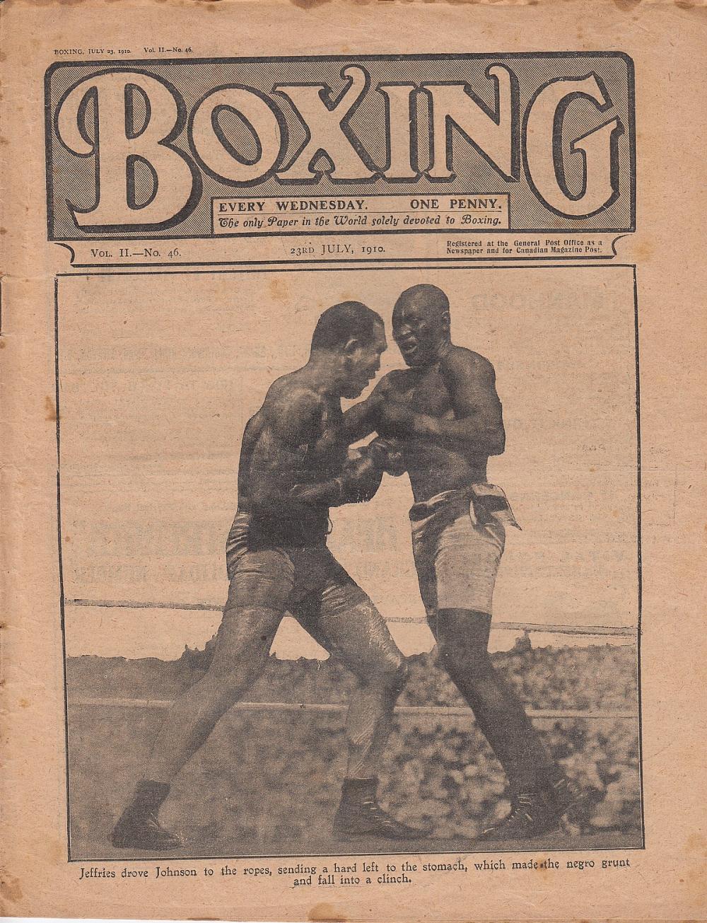 'Boxing' magazine July 23, ... image