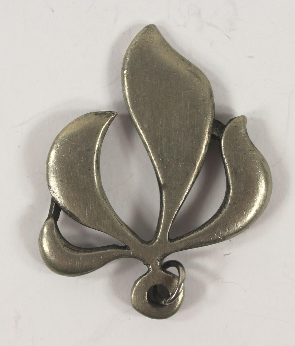 Designer Pendant in Pewter ... image