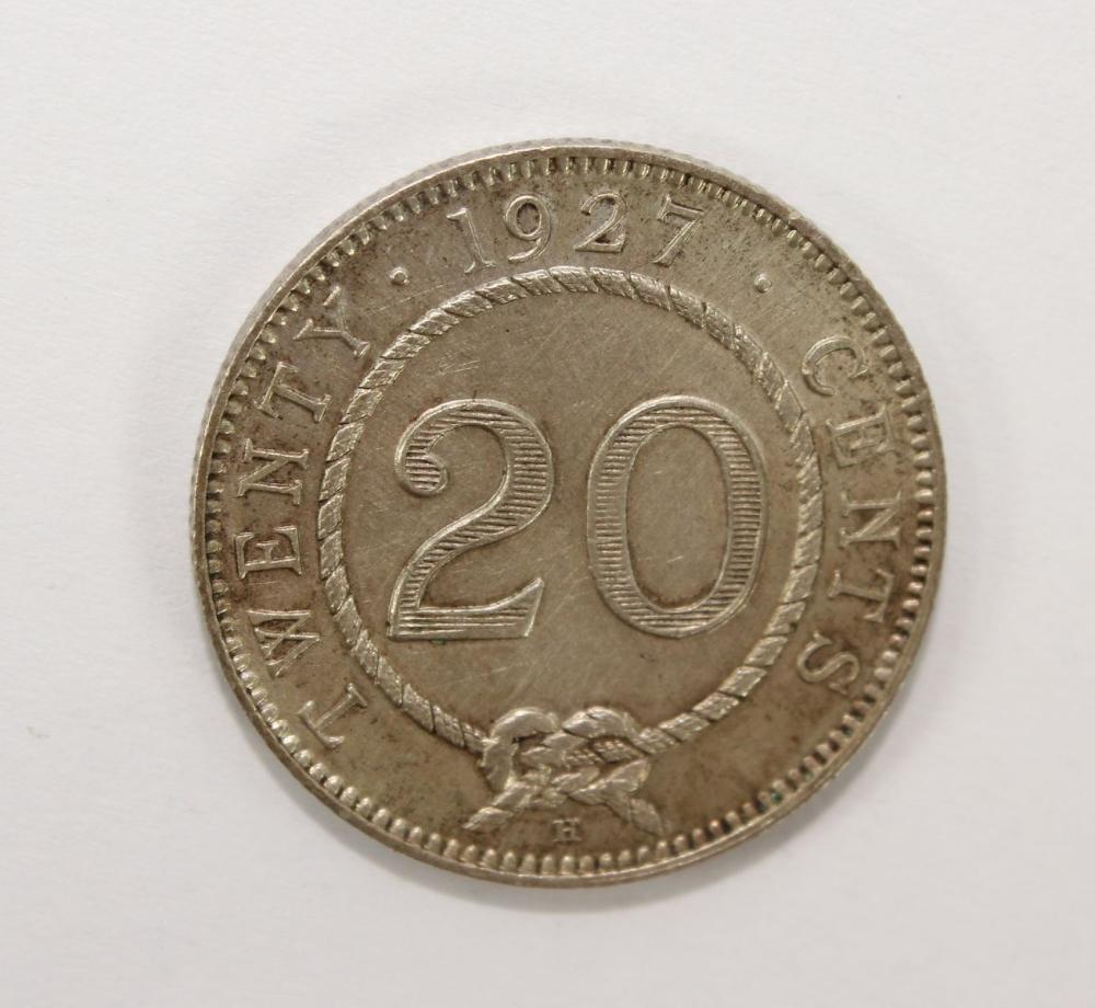 Sarawak 1927 H Silver (400)... image