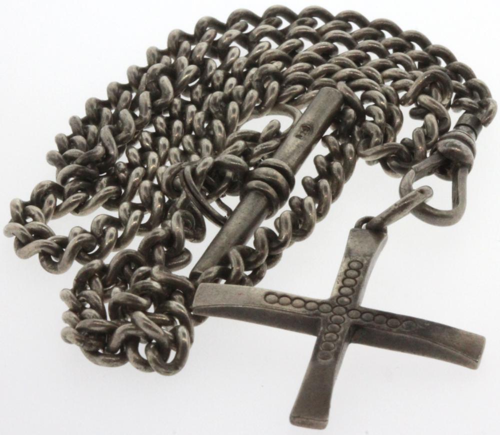 Sterling Silver Watch Chain... image